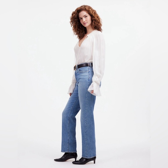 Madewell “Curvy 90’s Straight” Jeans New With Tags - Picture 2 of 10